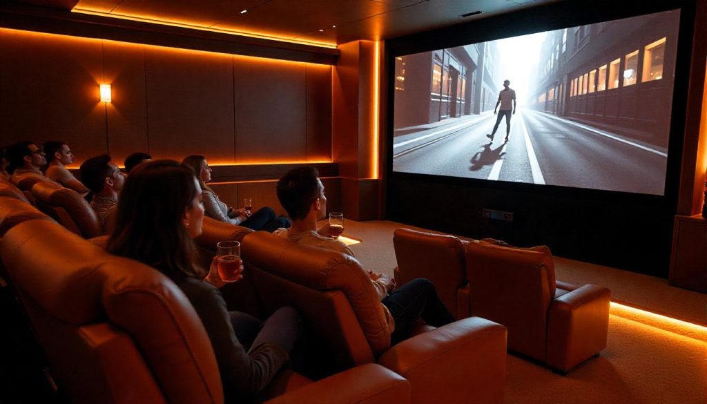 Film festival private yacht screening